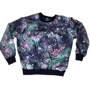 Scottish Purple Cosmic Windbreaker Sz M Sunderland of Scotland Weather Beater